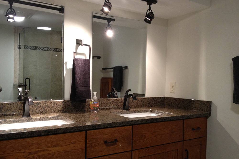 Edina bathroom remodeling project